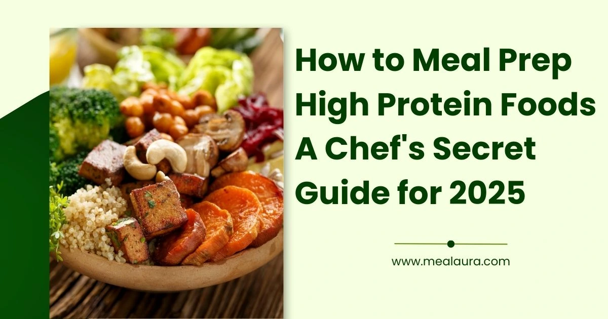 Meal Prep High Protein Foods